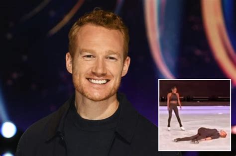 what was greg injury on dancing on ice|Dancing On Ice: Injured Greg Rutherford misses final as Ryan  .